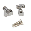 1 Set Of 2 Pieces Of Guitar Chrome ROLLER String Retainer Trees