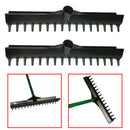 Solid Golf Bunker Rake Head Personal Care Sand Pitch Golf Course Raking Tool