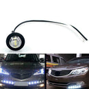 3/4" Marker Lights Triple Diode LED Truck Trailer Clearance Red Indicator N M2S8