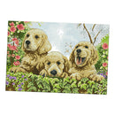 Handmade Stamped Cross Stitch Kit 11 Count Embroidery Kits for Home Decor