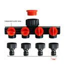 Garden Water Tap Splitter Adaptor Quick Thread Hose Pipe Connector Adapter Q0Z2