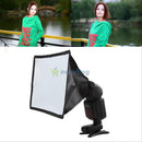 Universal Foldable Soft Box Flash Diffuser Dome 15*17cm For Canon Nikon Sony