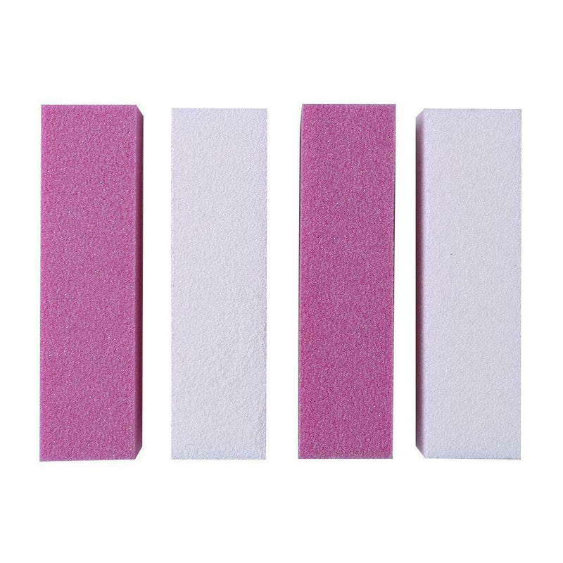 10pcs Sponge Nail Buffer Block Manicure Polish Buffing Sanding File Random Color