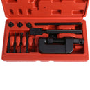 Motorcycle Bike Chain Disassembly Repairing Tool Set with Storage Box
