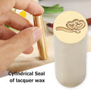 DIY Heart Cylindrical Seal Stamp Scrapbooking Sealing Wax Stamp (07)(S) A