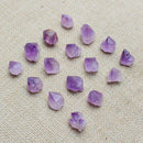 50g Mini Lucky Healing Natural Amethyst Point Crystal Quartz Stone Rock Chips