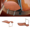 Wood  Violin Chin Rest with Softwood Strip & Bracket  4/4 Size Violin New FT