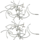 40Pcs Universal Bicycle Bike Aluminum Alloy Flexible V-Brake Cable Noodle Guide