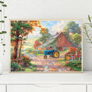 1000pcs DIY Happiness Rural Puzzle Educational Learning Assembling Toys A