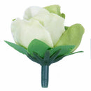 50 pcs 3cm artificial silk roses heads wedding flower decoration, green
