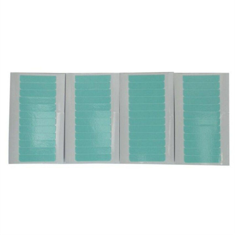 5Sheet 60pcs Waterproof Double Sided Tape Hair Extension Wig Adhesive Glue Tapes