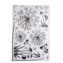 High-Grade Dandelion Flower Tree Backdrop Home Room Decor Tree wall Stickers ME