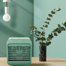 SL08 Desktop Water Cooling Fan Quiet Mini Cooler USB Spray Fan Humidifier