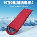 Outdoor Camping Ultralight Warm Sleeping Bag for Travel Hiking (Red) A