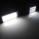 2X 12V Xenon HID White 36-COB LED Dome Map Light Bulbs Car Interior Panel Lamp--