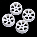 4pcs White Wheel Rim for WLtoys K969 K989 P929 1/28 RC  Car Replacement