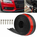 2.5M Car Front Bumper Lip Splitter Body Side Spoiler Useful P7S0 Rubbe Prot S0W7