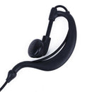 5X(2 Pin PTT Ear Hook Earpiece Earphone MIC For MIDLAND Walkie Talkie G6/G Q9Z5)