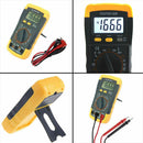 Digital Multimeter LCD AC / DC Meter Amp Volt Ohm Resistance Te L6G0 Capaci I3B0