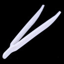 20x Disposable Tweezers Plastic Medical Small Beads Forceps for Jewelry MakinME
