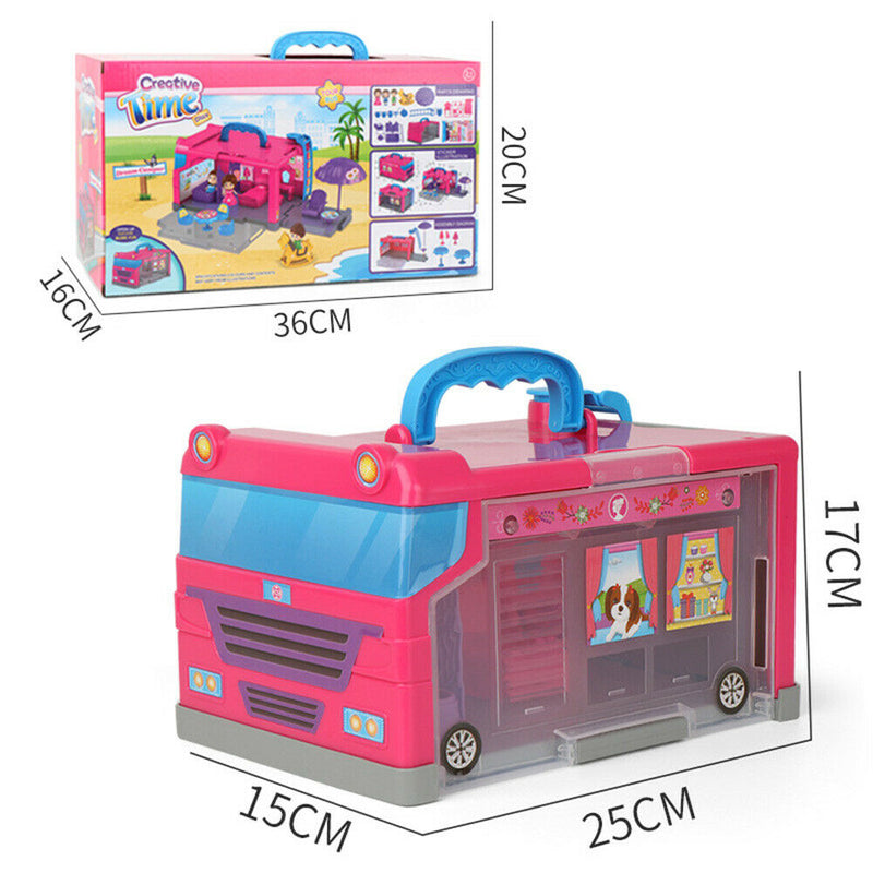 20pcs/Set Cute DIY Assembly Handheld Storage Box Kids Children Girls Princess