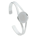 Bangle Bezel Base Bracelet Blanks Trays Setting Jewelry Findings Jewelry Making