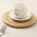 Dining Table Mat Heat Insulation Pot Holder Round Coasters Coffee Drink Tea