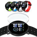 2Pcs 1.3'' Screen Smart Watch LCD Touch Blood Pressure Fitness Tracker