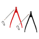 Fishing Gripper Plier Fish Body Clamp Holder Controller with Lanyard Red