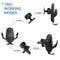 15W Gravity Holder Wireless Car Charger Universal Air Vent Qi Fast Charging ABS
