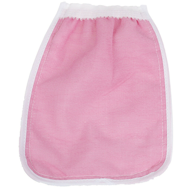 1PC Shower Exfoliator Two-sided Bath Glove Body Cleaning Scrub Mitt Ran Kw