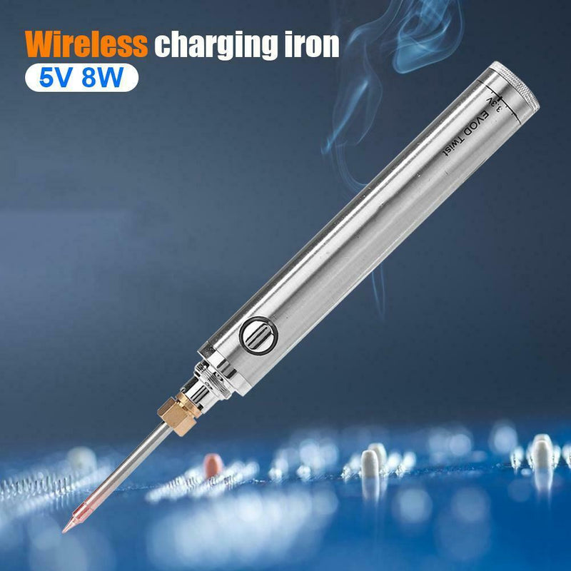 5V 8W Solder Iron Wireless Charging Soldering Iron Set USB Welding Tools