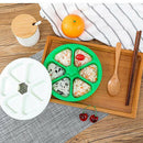 6 Holes Sushi Mold Onigiri Rice Ball Bento Press Maker Mold Kitchen Accessor Bj