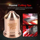 5pcs/set Copper Tellurium Plasma Cutting Tips Nozzles 220990 Consumables