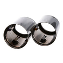 1 Pair Exhaust Pipe Tip Finisher For Audi A4/A4L/Q5/Q3/A3/A1/A5 2009-2016
