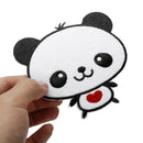 Best Sweet Pandas Embroidery Cloth Iron On Patch Sew Motif Applique Tools