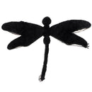 Beaded Crystal Dragonfly Badge Applique Patch Sew on Patch Sewing Accessory