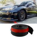 Car Front Bumper Lip Splitter Body Side Spoiler Protector Rubber Universal R6U2