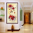 DIY  Diamond Cross Stitch Painting "Five-Flavored Fish " Home Decor