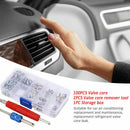 102pcs Valve Core Set Accessories A/C Mechanic Remover Tool Air Conditioning