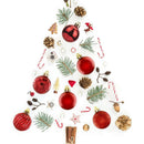 24pcs Christmas Tree Baubles Balls Decor Ornament Xmas Wedding Party Decorati Hn