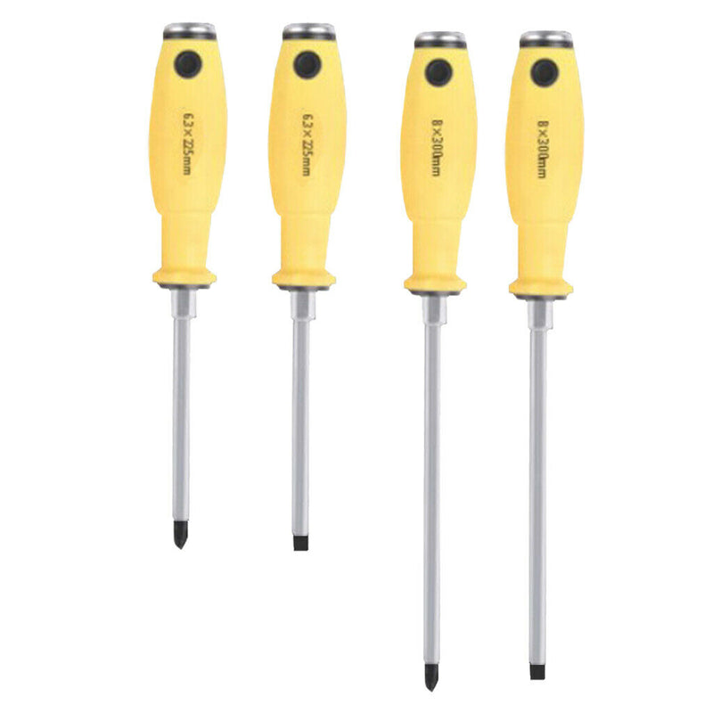 Slotted Phillips Screwdriver Set, 4 Pieces