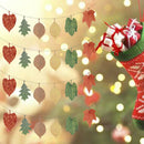 220cm Autumn 6 Maple Leaf Thanksgiving Day Wedding Hanging Holiday Decoratio Hn