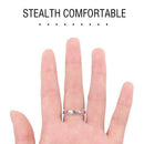 10 x Ring Size Adjuster Invisible Resizer Reducer Set Jewelry Perfect Fit Kit AU