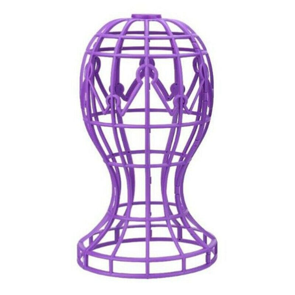 Plastic Wig Stand Hat Rack Hat Rack Storage Rack Bracket Dryer Tool Folding S6F7