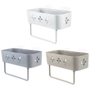 Bathroom Wall Hanging Storage Rack Multi-Function Suction Cup Bathroom Shel O6S3