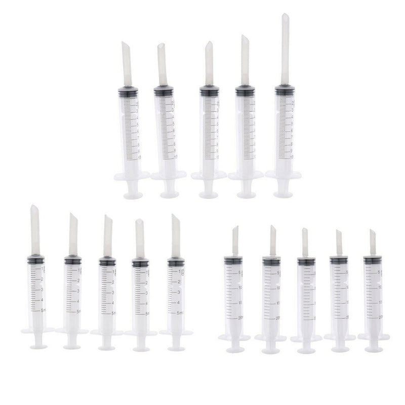 15 Pcs Parrot Feeding Syringe Feeder Water Milk Feeder For Baby Little Birds