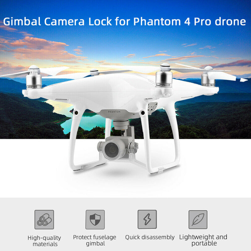 Clear Drone Gimbal Stabilizer Lock Camera Lens Cover for DJI Phantom 4 Pro