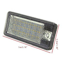 2Pcs 18 LED Error Free License Plate Light Lamp For Audi A3 A4 B6 B7 A6 NEK