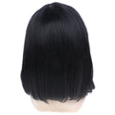 Short Bob Wigs Black Wig for Women with Bangs Straight Synthetic Wig Natu OZ